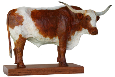 trek ox bronze sculpture